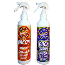 Load image into Gallery viewer, Bacon Spray and Roast Duck Flavored Spray 2-8 oz Bottle Deal