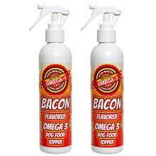 Load image into Gallery viewer, Bacon Spray For Dry Dog Food 2 Bottle Deal