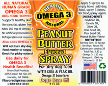 Load image into Gallery viewer, Peanut Butter Spray - Dog Food Topper 4 oz