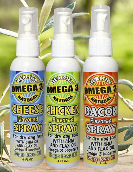 Flavored Omega 3 Dog Food Toppers