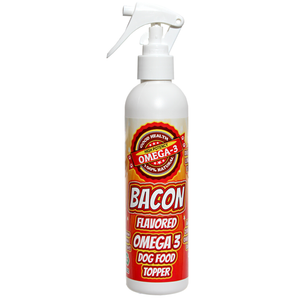 Bacon Spray for dry dog food 8 oz