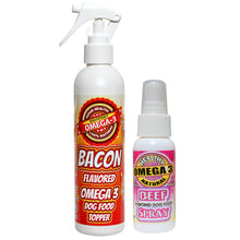 Load image into Gallery viewer, Bacon Spray 8 oz and Beef Burger Spray 2 oz Combo Deal