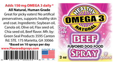 Load image into Gallery viewer, Bacon Spray 8 oz and Beef Burger Spray 2 oz Combo Deal