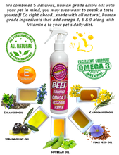 Load image into Gallery viewer, Bacon Spray and Beef Burger Flavored Sprays 2-8 oz Bottle Deal