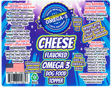 Load image into Gallery viewer, Cheese Flavor Dog Food Topper 8 oz