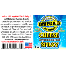 Load image into Gallery viewer, Cheese Flavored Dog Food Topper 2 oz Trial Size