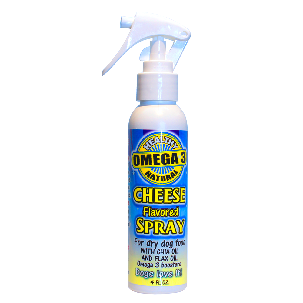 Cheese Spray Dog Food Topper  4 oz