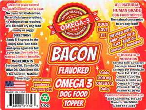Bacon Spray and Roast Duck Flavored Spray 2-8 oz Bottle Deal