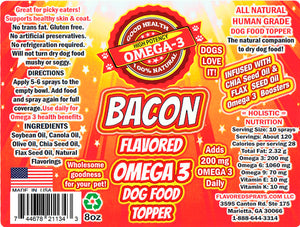 Bacon Spray and Roast Duck Flavored Spray 2-8 oz Bottle Deal