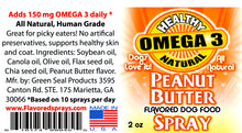 Load image into Gallery viewer, Bacon Spray and Peanut Butter Flavored Spray 2-2 oz Bottle Deal
